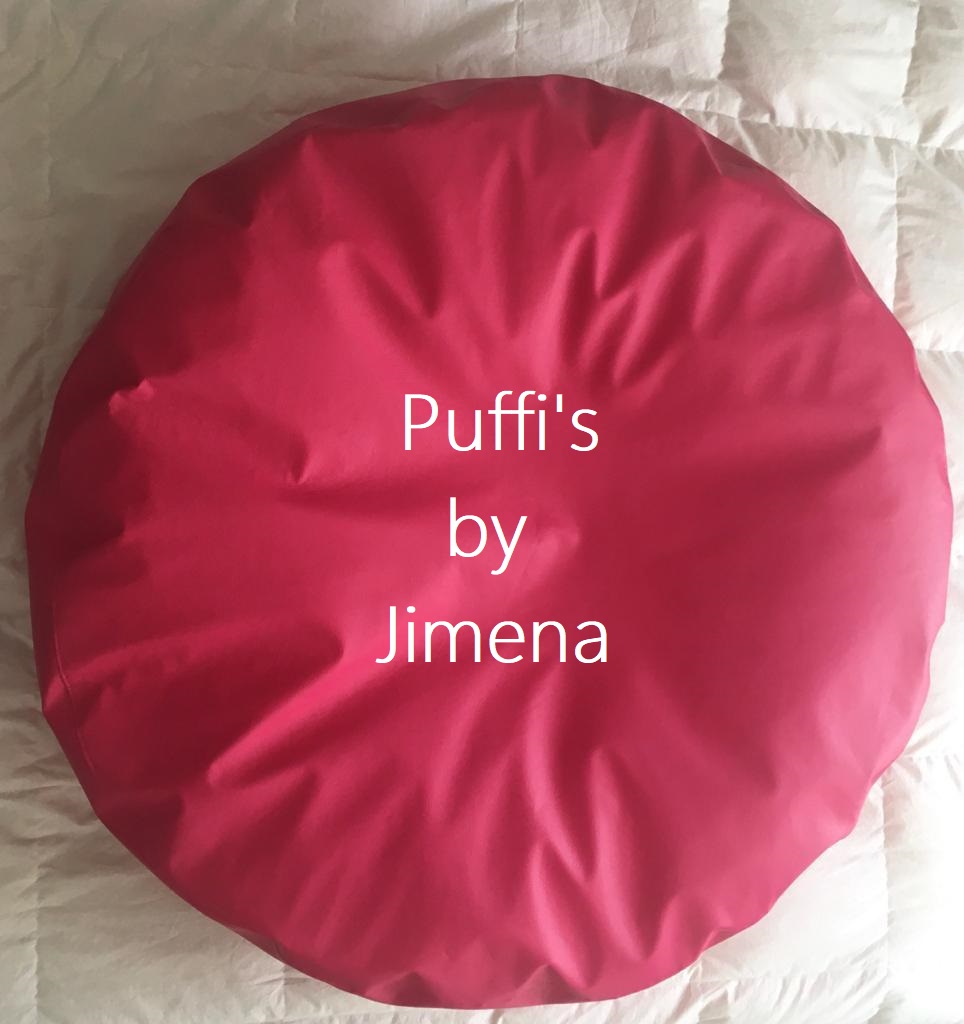 Puff Pera 110 X 75 cms, Confeccionado En Eco Cuero.